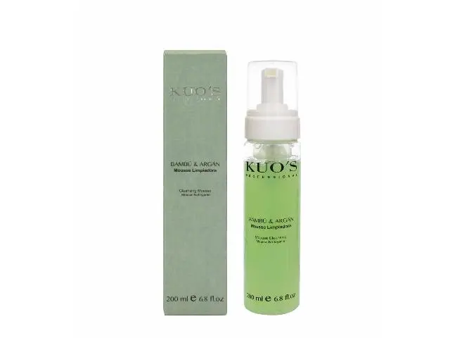 Imagen Bamboo & Argan Cleansing Mousse 200ml Kuos